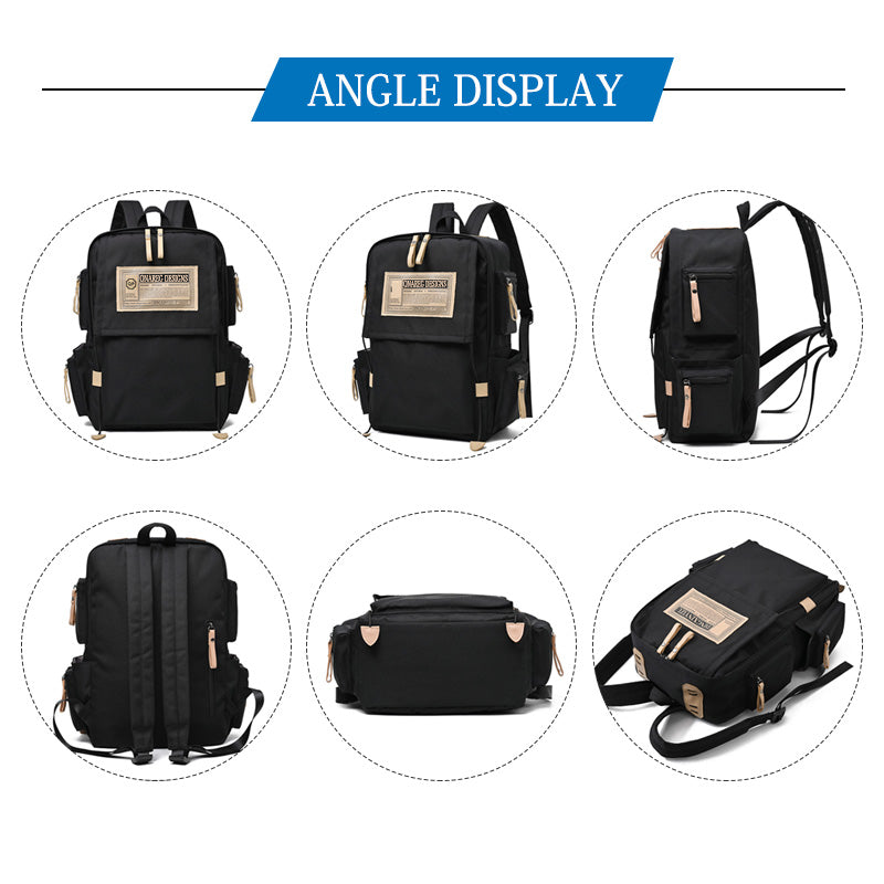 リュック 通学 女子 韓国 大容量 防水 レディース リュックサック 中学生 バックパック 黒 軽量 高校生 学生 多機能 ナイロン 撥水 a4 pc おしゃれ 大きめ かわいい 可愛い ジュニア 通勤 収納 パソコン 背面ポケット