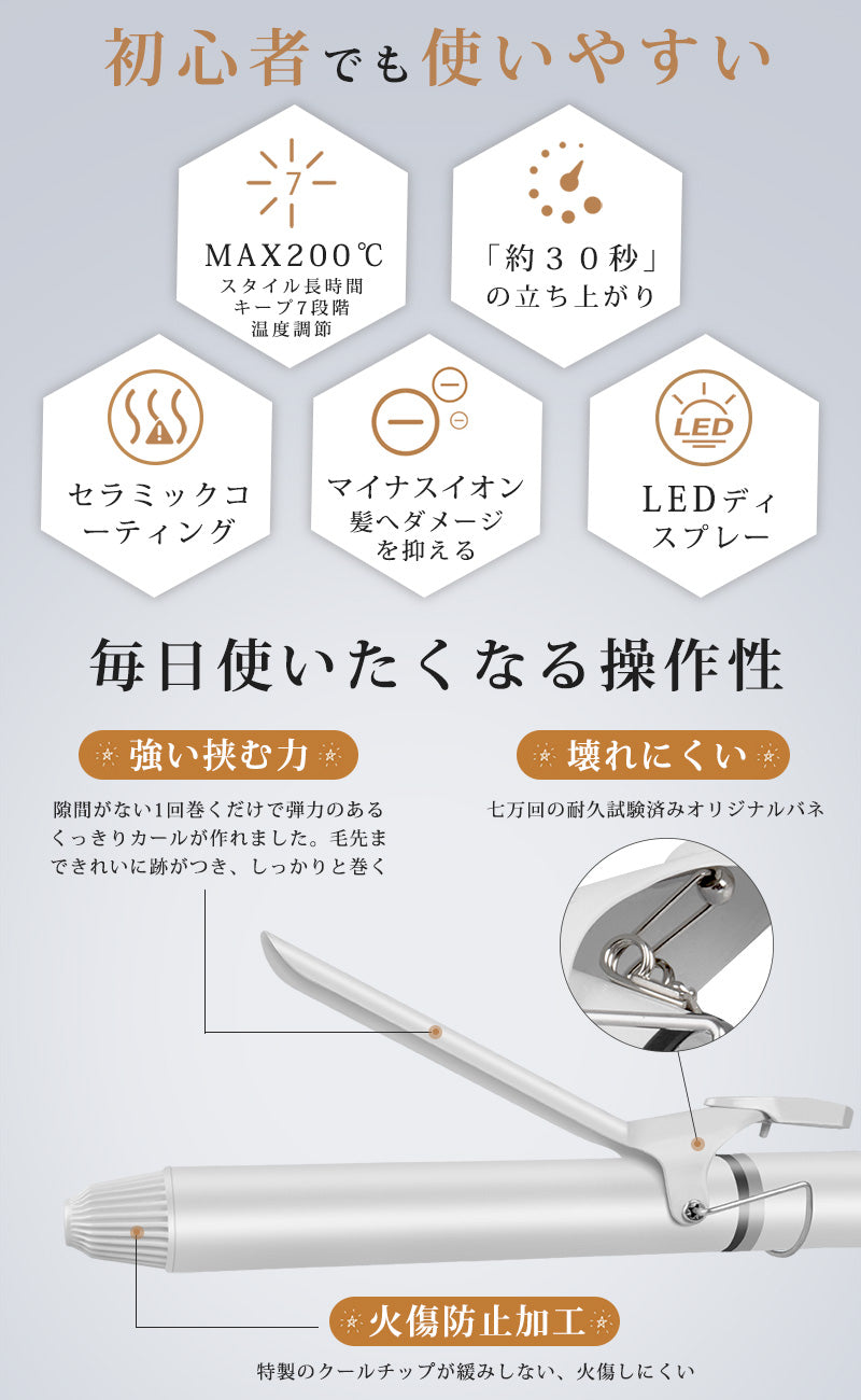 ヘアアイロン 2WAY ストレート カールアイロン 32mm 25mm コテ カール コンパクト ヒートブラシ マイナスイオン ヘアケア ストレートアイロン 持ち運び 旅行 ヘアーアイロン 前髪 ヘア アイロン イオンカールアイロン