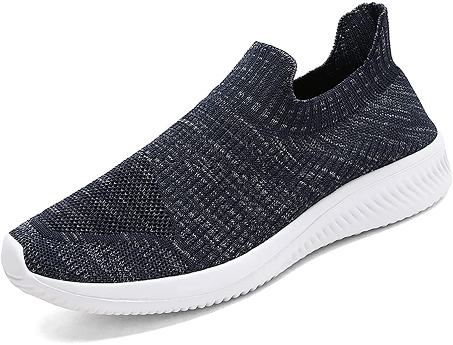スリッポン メンズ 上履き 大人 入院シューズ スニーカー かかとが踏める 入院 靴 紐なし 黒 軽量 カジュアル 2way ニット 通気 滑り止め オフィス 高齢者用 ナースシューズ シューズ 室内 クッション オフィス