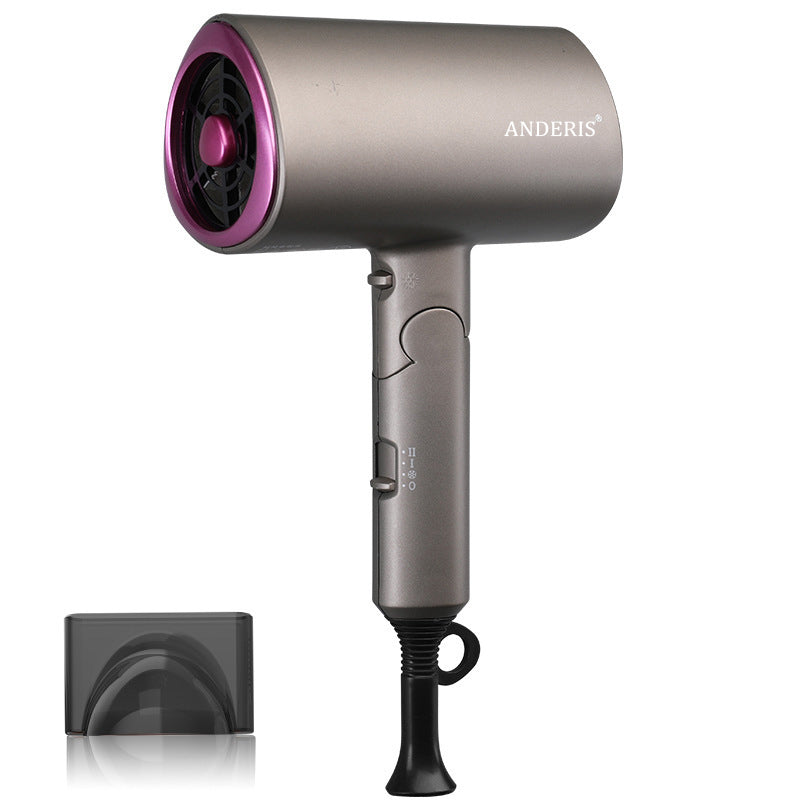 【ヘアドライヤー】ドライアー 大風量 速乾 軽量 強冷風 低騒音 ヘアードライヤー マイナスイオン コンパクト 1200w マイナスイオンドライヤー ヘアケア マイナスイオンヘアードライヤー イオンドライヤー プレゼント イオン 1年保証 旅行 マイナスイオンヘアドライヤー おすすめ 恒温 ハイパワー 折り畳み式 人気 5min速乾 時短 グレー うるおい 速乾ドライヤー 冷風 3段階風速 冷熱風 低温