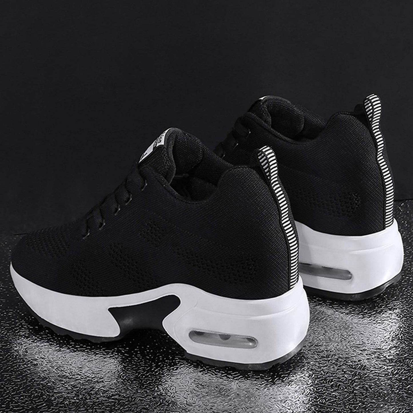 インヒールスニーカー レディース 厚底スニーカー レディーススニーカー 厚底 美脚 シークレットシューズ 厚底シューズ レースアップ 8cm厚底 ヒールアップ 軽量 身長アップ