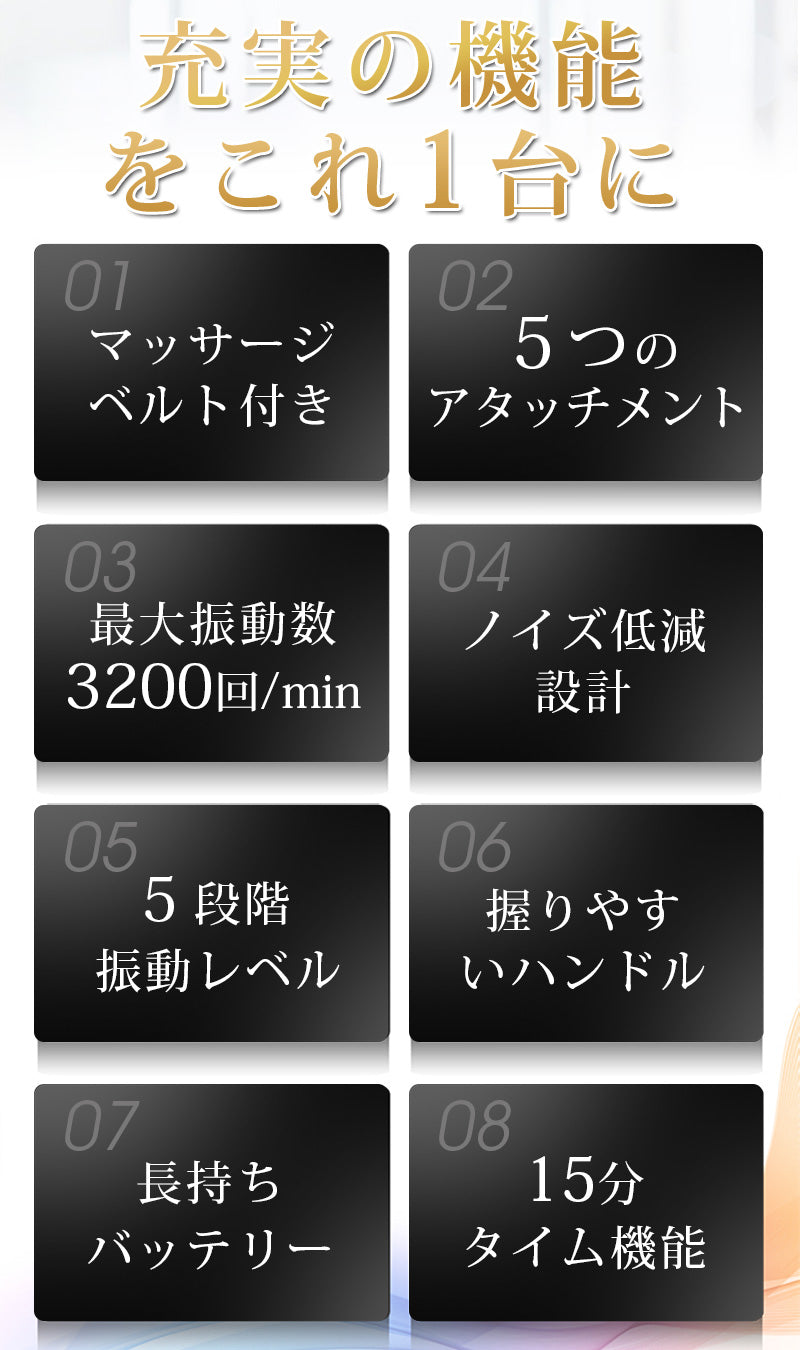 筋膜リリース ガン 軽量 ハンディマッサージャー 小型 マッサージ 健康グッズ マッサージガン マッサージ器 マッサージ機 マッサージャー 電動マッサージ器 健康器具 ミニ 足 首 腰 背中 肩こり 筋肉 ふくらはぎ