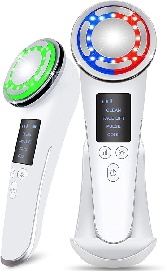 毛穴ケア 目元 美顔器 イオン導入器 イオン導出 ems 微電流 ANDERIS正規品 1台8役 温冷美顔器 リフトアップ 温熱ケア 冷やす 振動 光エステ LED 毛穴 黒ずみ 汚れとり しわ たるみ 小顔 ほうれい線消す 引き締めフェイスケア