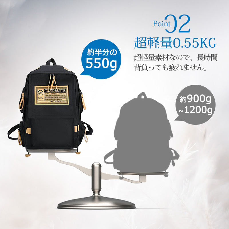 リュック 通学 女子 韓国 大容量 防水 レディース リュックサック 中学生 バックパック 黒 軽量 高校生 学生 多機能 ナイロン 撥水 a4 pc おしゃれ 大きめ かわいい 可愛い ジュニア 通勤 収納 パソコン 背面ポケット