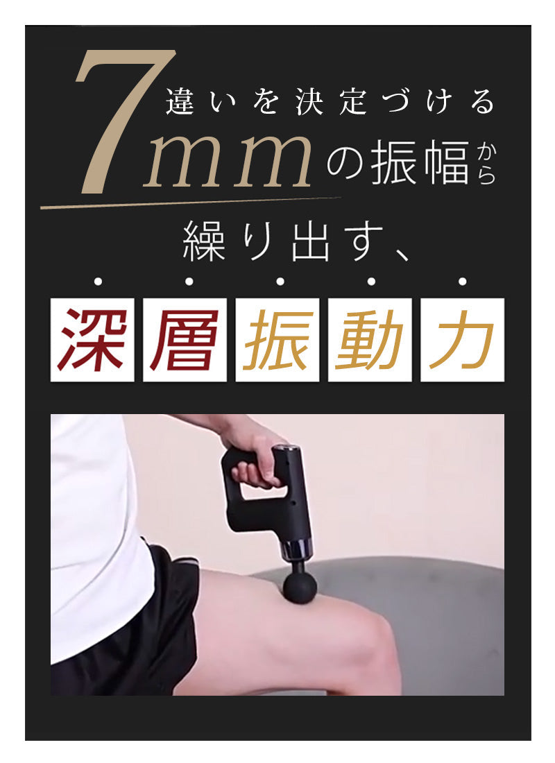 筋膜リリース ガン 軽量 ハンディマッサージャー 小型 マッサージ 健康グッズ マッサージガン マッサージ器 マッサージ機 マッサージャー 電動マッサージ器 健康器具 ミニ 足 首 腰 背中 肩こり 筋肉 ふくらはぎ