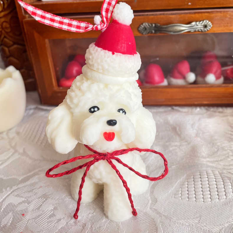 【比熊犬】 [天然由来の環境に優しいエコアロマをお部屋に] アロマキャンドル キャンドル ソイアロマキャンドル ソイキャンドル キャンドルランタン キャンドルライト 女性 ギフト プレゼント いい匂い リラックス 誕生日 お祝い 北欧 xx0018