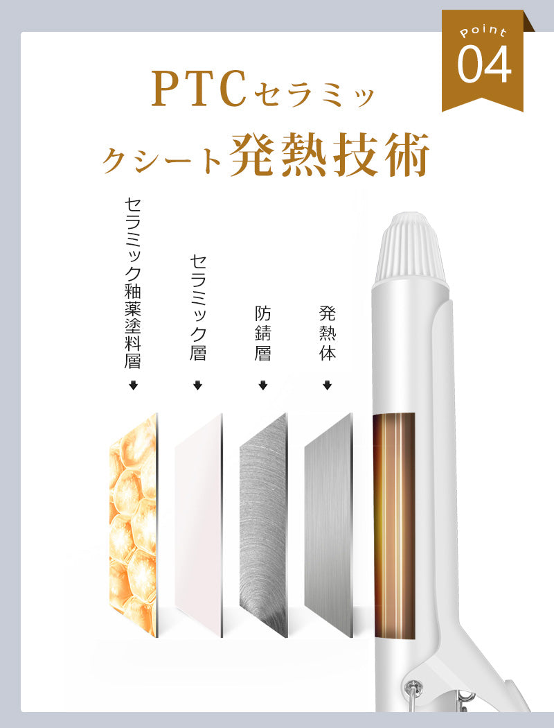 ヘアアイロン 2WAY ストレート カールアイロン 32mm 25mm コテ カール