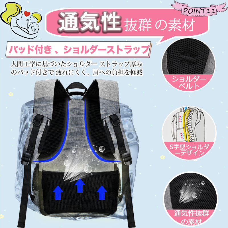 【マザーズリュック】マザーズバッグ 大容量 軽量 撥水 収納 仕切り 自立 保温 保冷ポケット ベビーカーフック付 出産祝い 背面ポケット 哺乳瓶 ユニセックス オシャレで多機能 ママに優しい お祝い メッシュ バックパック リュック ママバッグ おすすめ お祝い メッシュ 使いやすい 軽い 出産 入院 出産祝い マザーズバッグ レディース 男女兼用 準備 プレゼント ベビーカー 多機能 母の日 人気