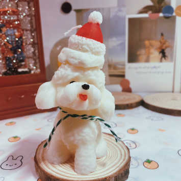 【比熊犬】 [天然由来の環境に優しいエコアロマをお部屋に] アロマキャンドル キャンドル ソイアロマキャンドル ソイキャンドル キャンドルランタン キャンドルライト 女性 ギフト プレゼント いい匂い リラックス 誕生日 お祝い 北欧 xx0018