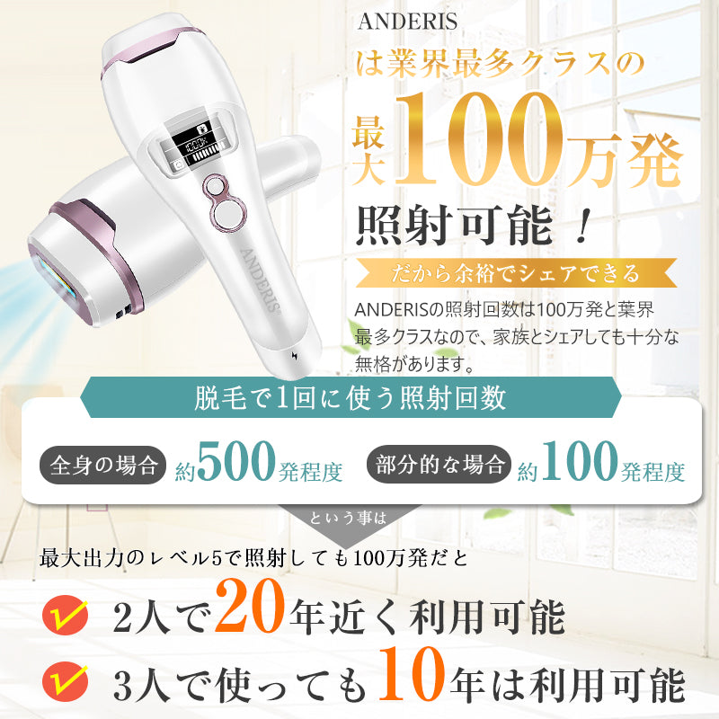 サファイヤ冷却 IPL 脱毛器 無痛 照射回数無制限 vio レディース メンズ レーザー 女性 家庭用 口ロミ 全身対応 ビキニ フラッシュ ムダ毛処理 顔 フェイス 脇 腕 指 美肌