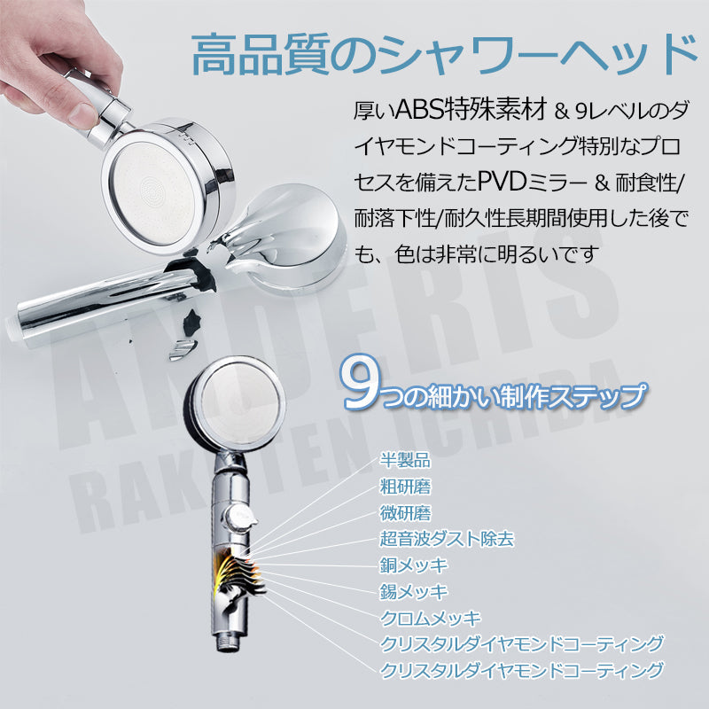 【シャワーヘッド】 マイクロナノバブル 節水 シャワー 塩素除去 増圧 節水シャワーヘッド 浄水 節水シャワー 水流調整 水圧アップ 手元スイッチ低水圧 ホルダー ウルトラファインバブル 角度調整 水圧 浄水シャワー マイクロバブル 3段階モード バスグッズ バス用品 美肌 バブル 水圧 強い 収納 お風呂 軽量 浄水 保湿 保温 ミスト 風呂 浄水シャワー 取付簡単 洗浄力 マッサージ 節約